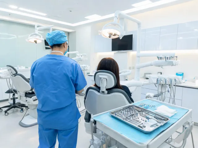 Dental group practice operatory