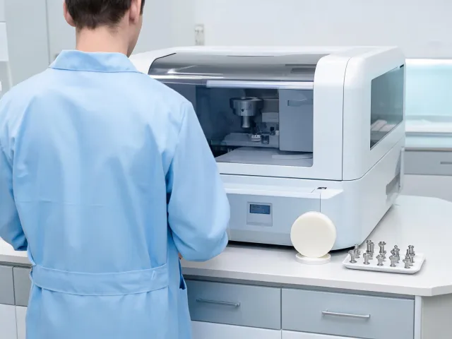 Dental laboratory CAD CAM