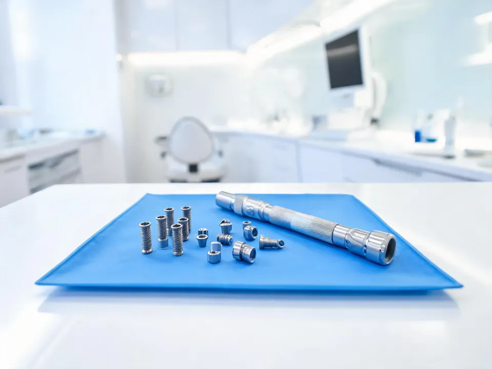 Straumann dental implant kit and prosthetic components